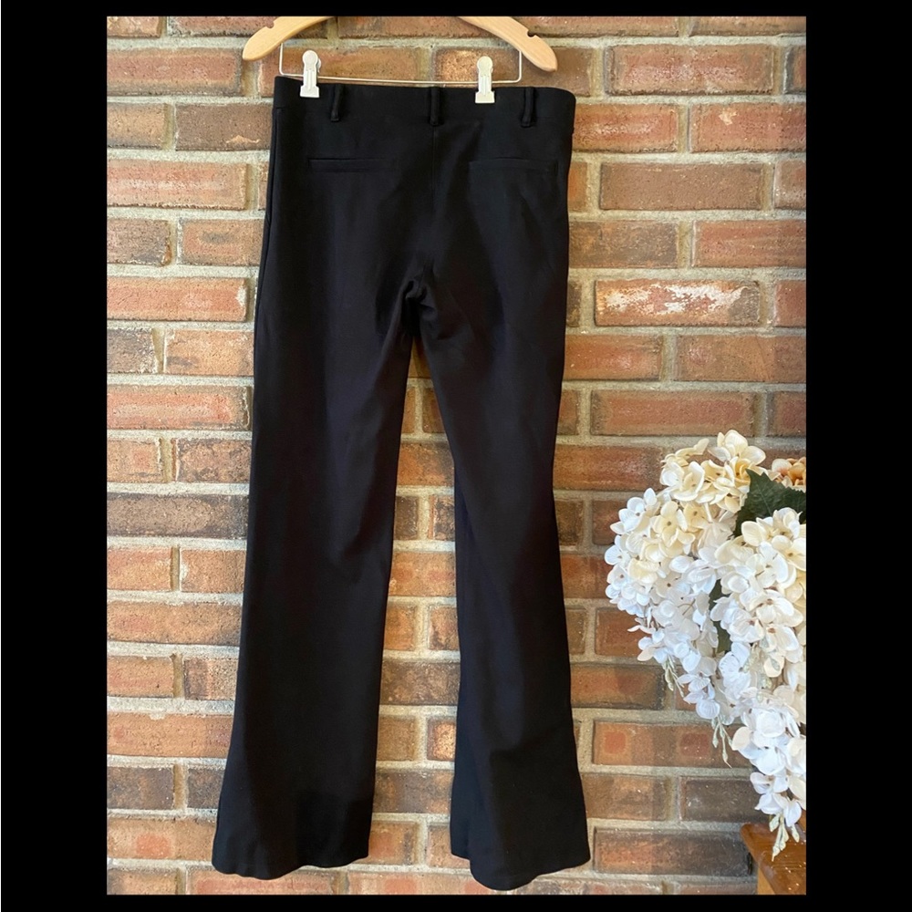 Betabrand Boot-Cut | Classic Dress Pant Yoga Pants (Black) M. - Picture 2 of 3
